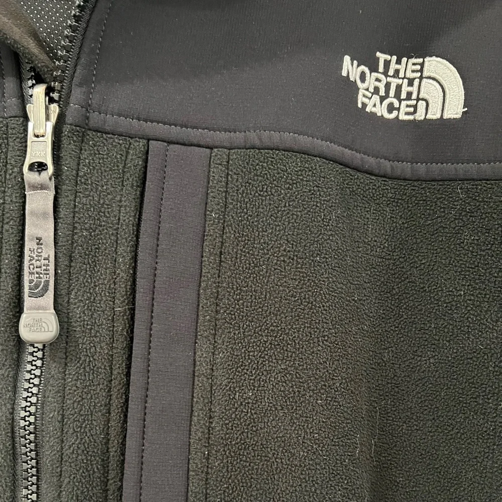 The North Face Windstopper Fleece Jacket Full Zip Black Mens XL